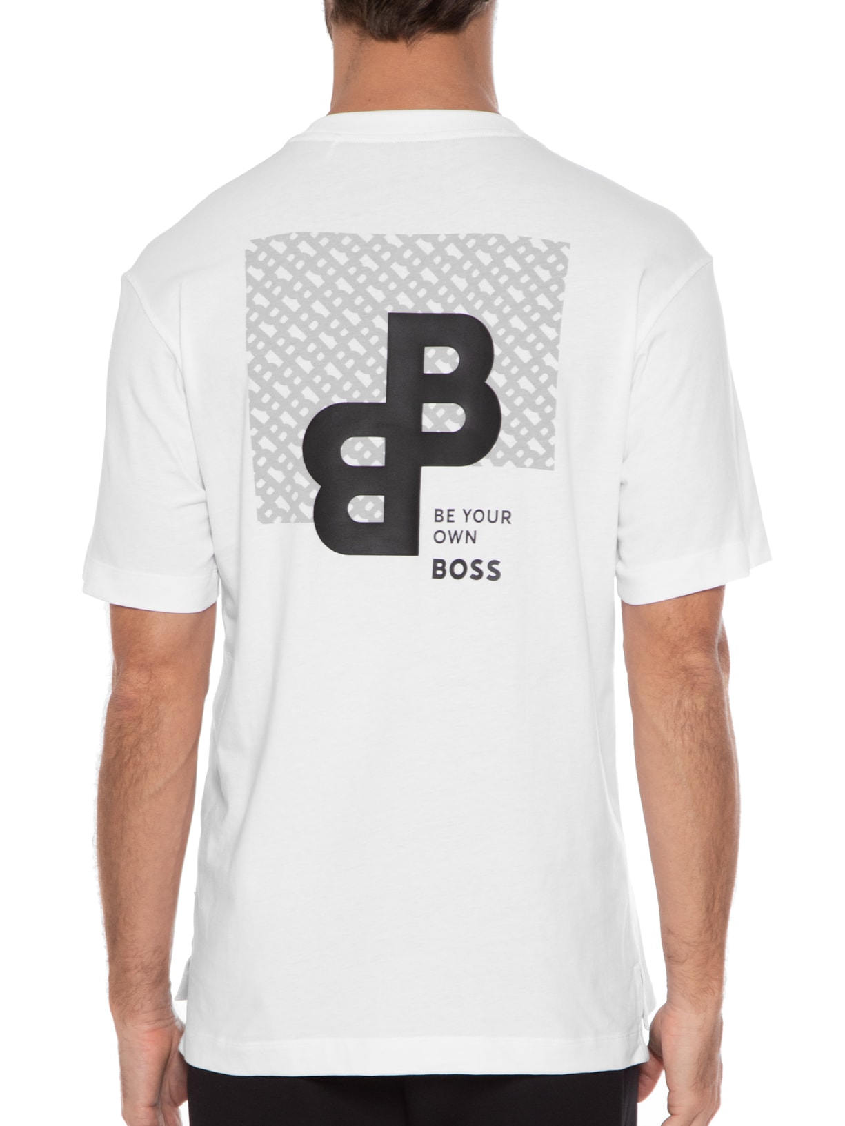 Camiseta Masculina Tessin Branco Boss