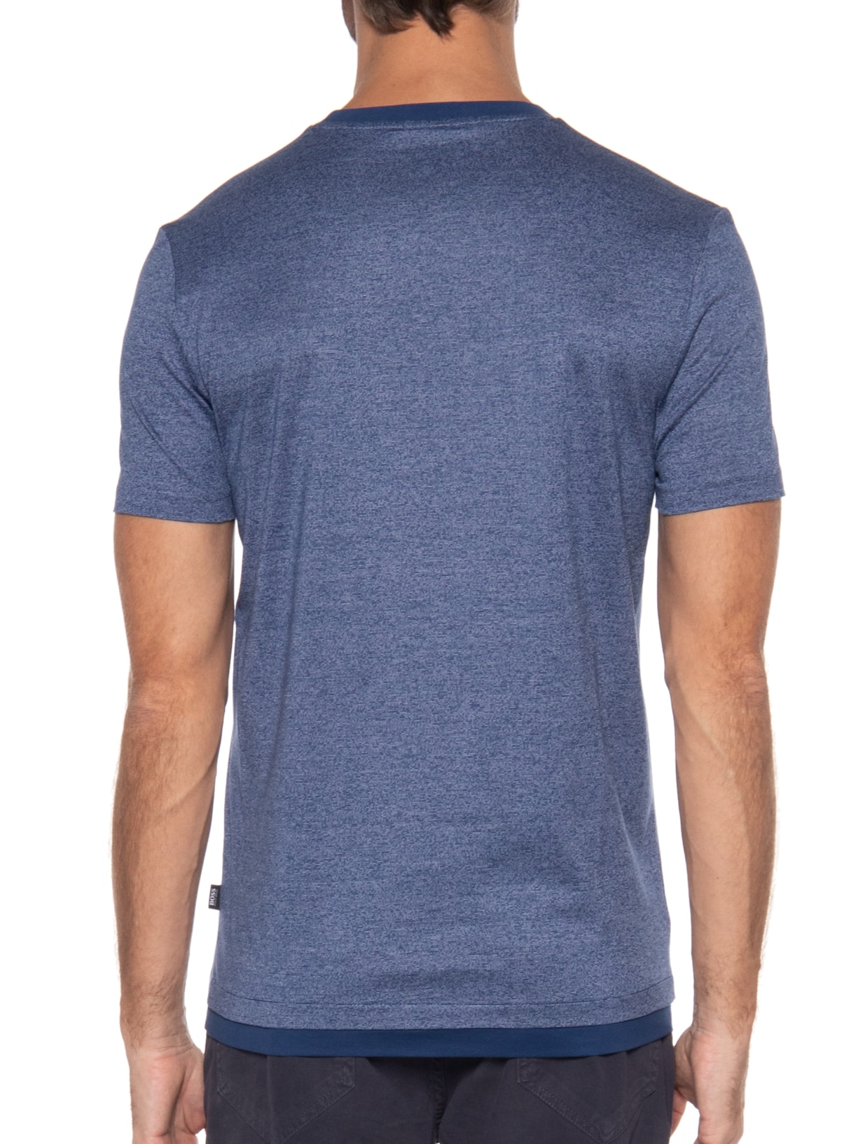 Camiseta Masculina Tessler Azul Boss