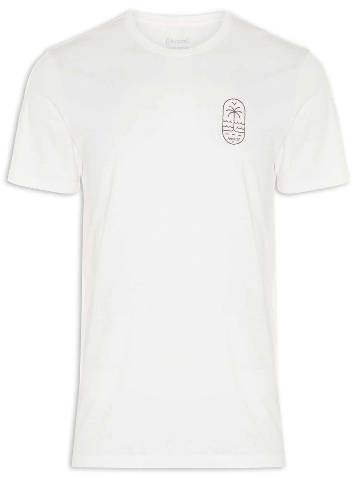 Camiseta Masculina The Beach Front - Off White