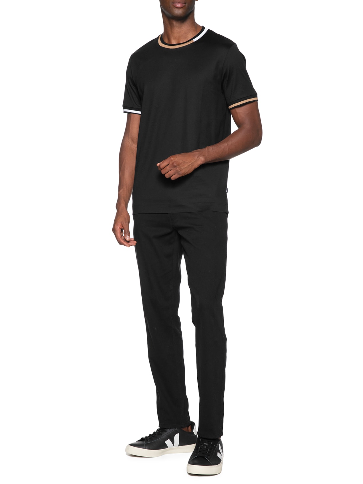 Camiseta Masculina Thompson Preto Boss