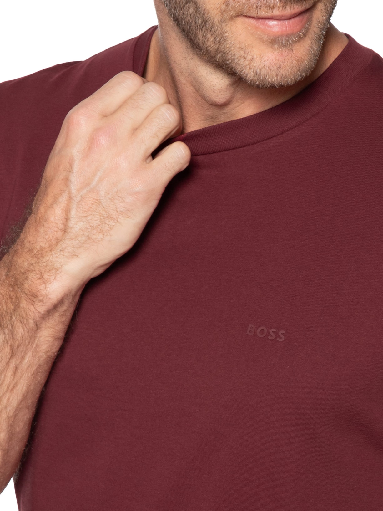 Camiseta Masculina Thompson Vermelho Boss