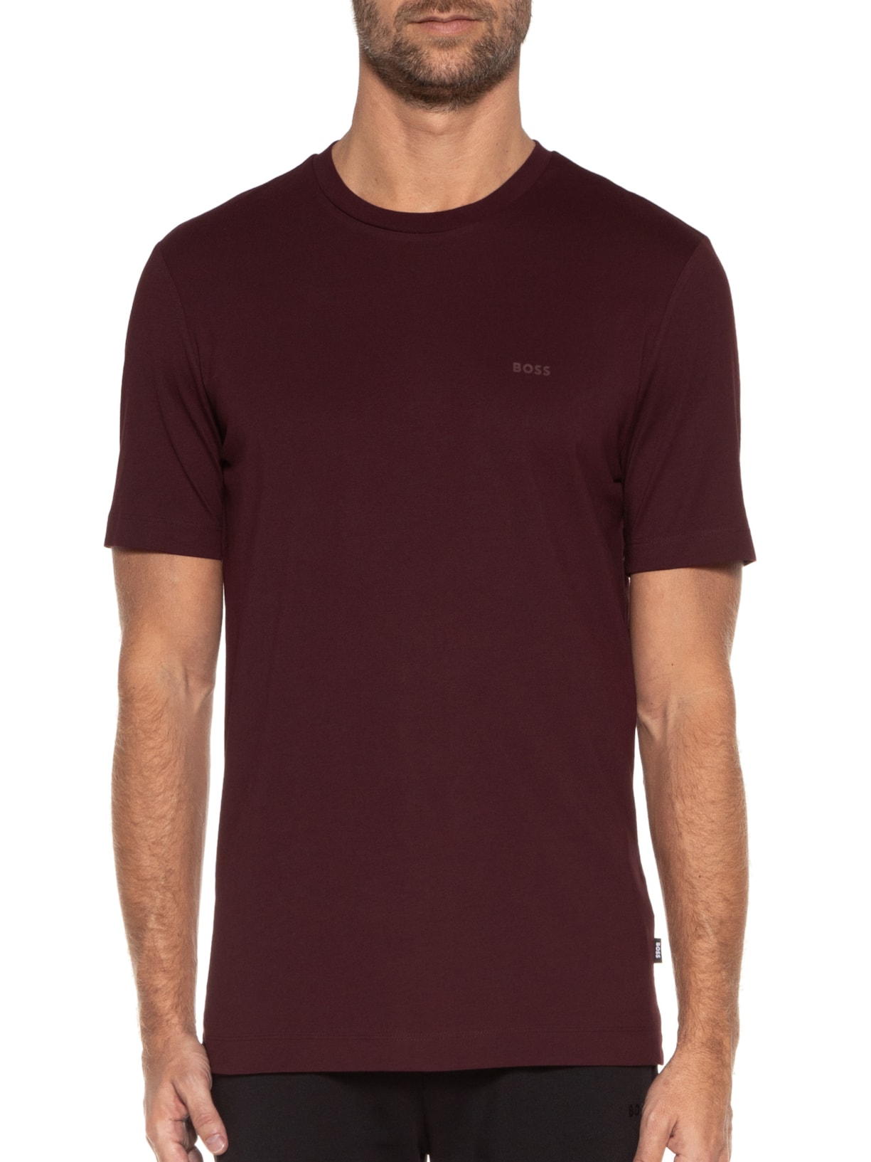 Camiseta Masculina Thompson Vinho Boss