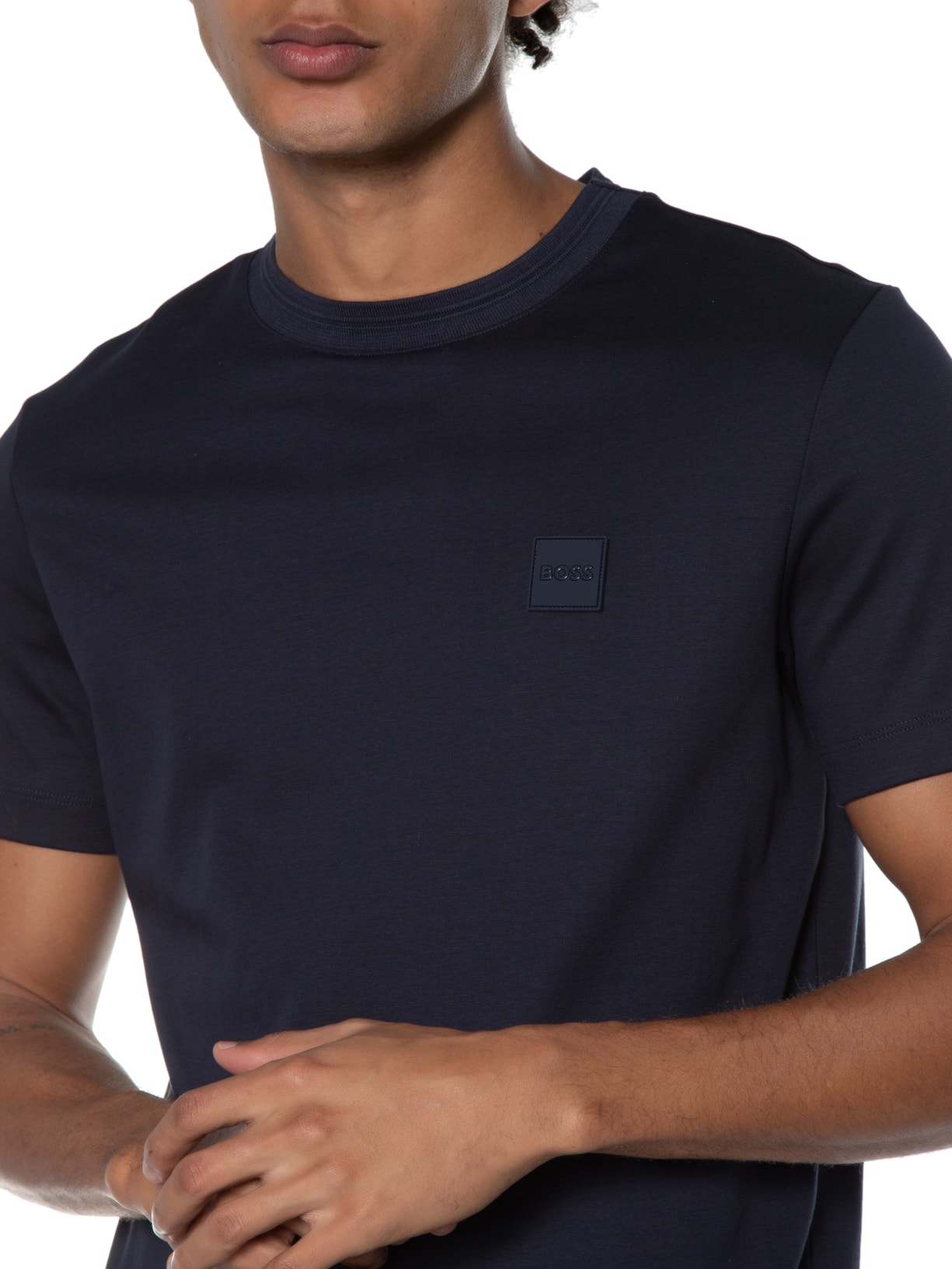 Camiseta Masculina Tiburt 278 Azul Boss