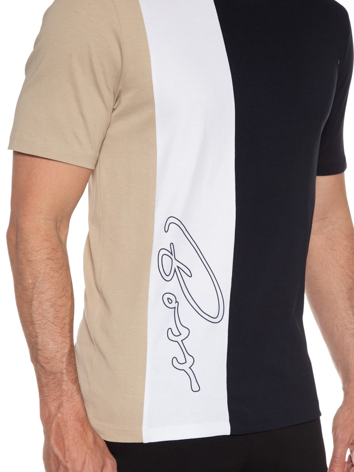 Camiseta Masculina Tiburt Azul Boss