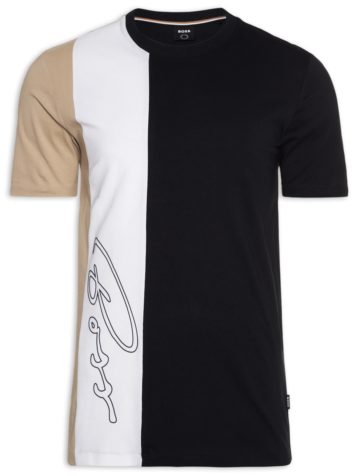 Camiseta Masculina Tiburt Azul Boss