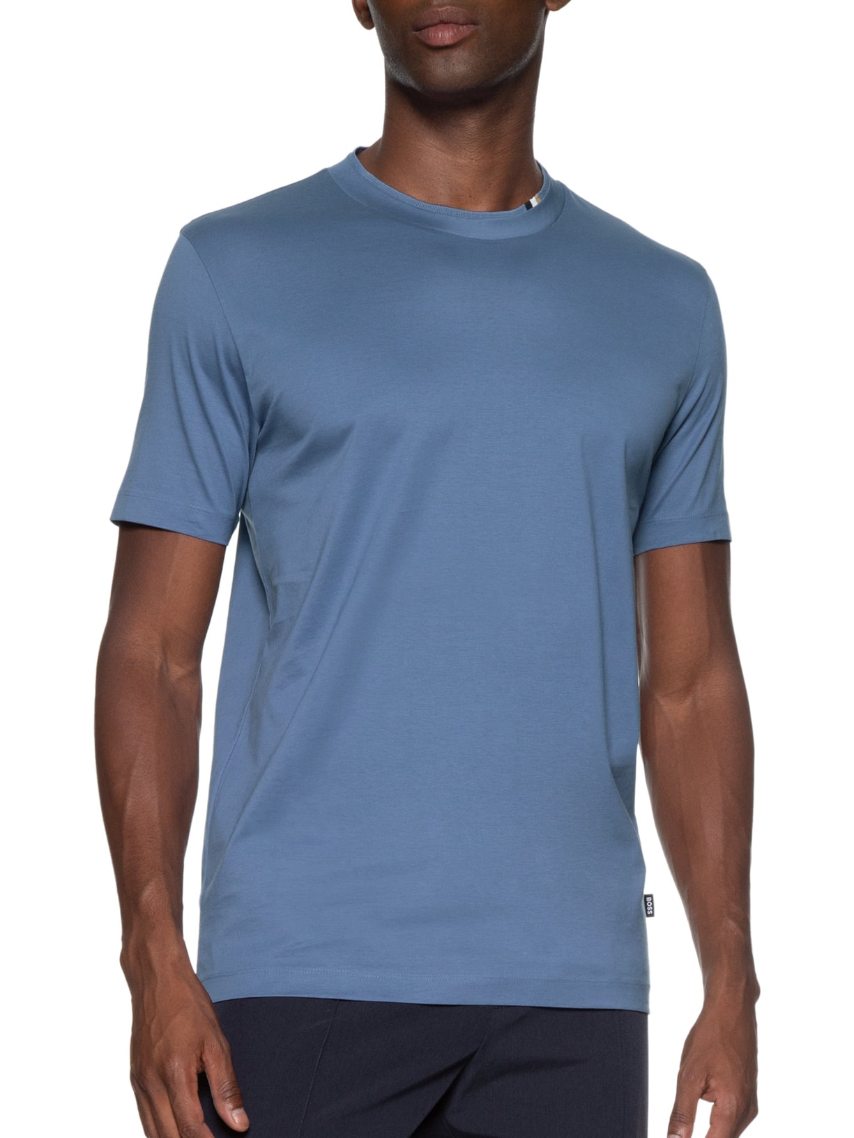 Camiseta Masculina Tiburt Azul Boss