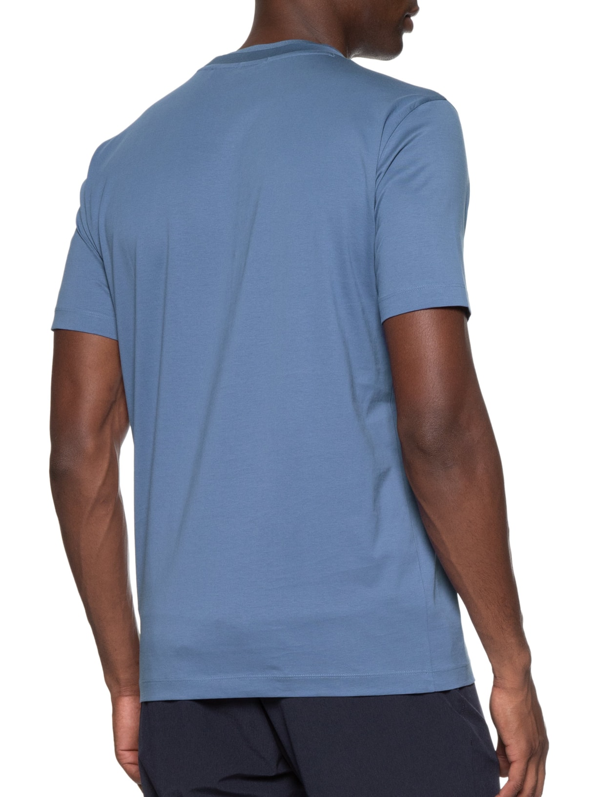 Camiseta Masculina Tiburt Azul Boss