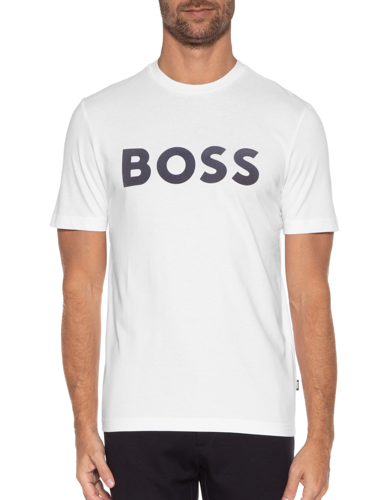 Camiseta Masculina Tiburt Branco Boss