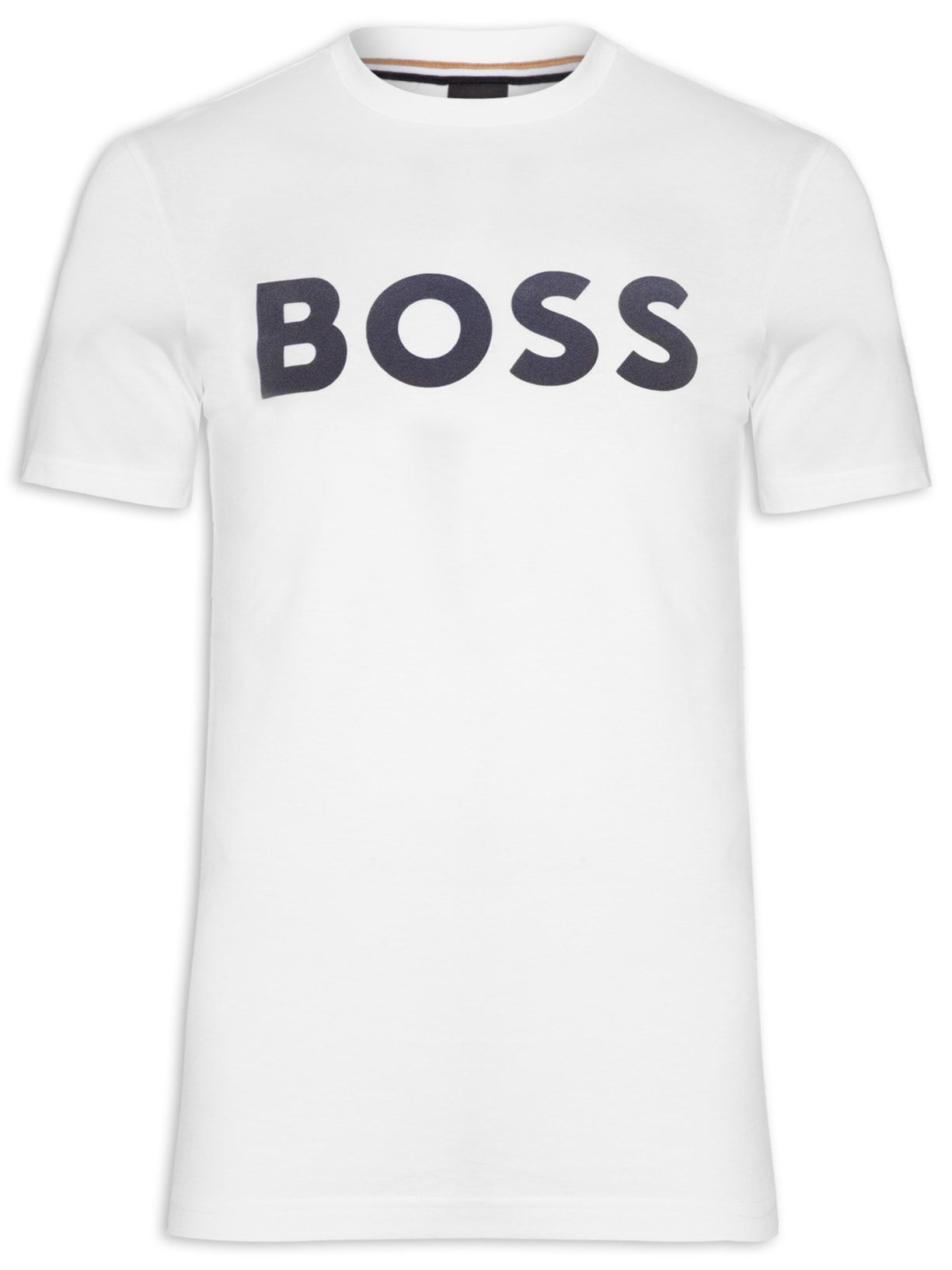 Camiseta Masculina Tiburt Branco Boss