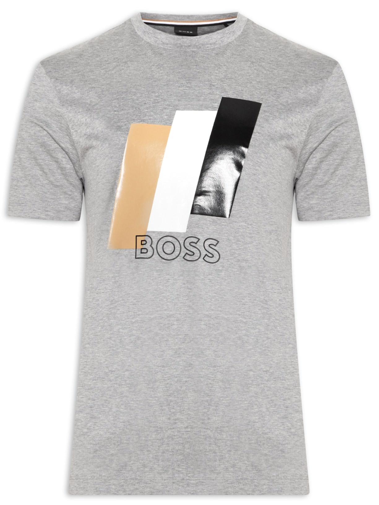 Camiseta Masculina Tiburt - Cinza