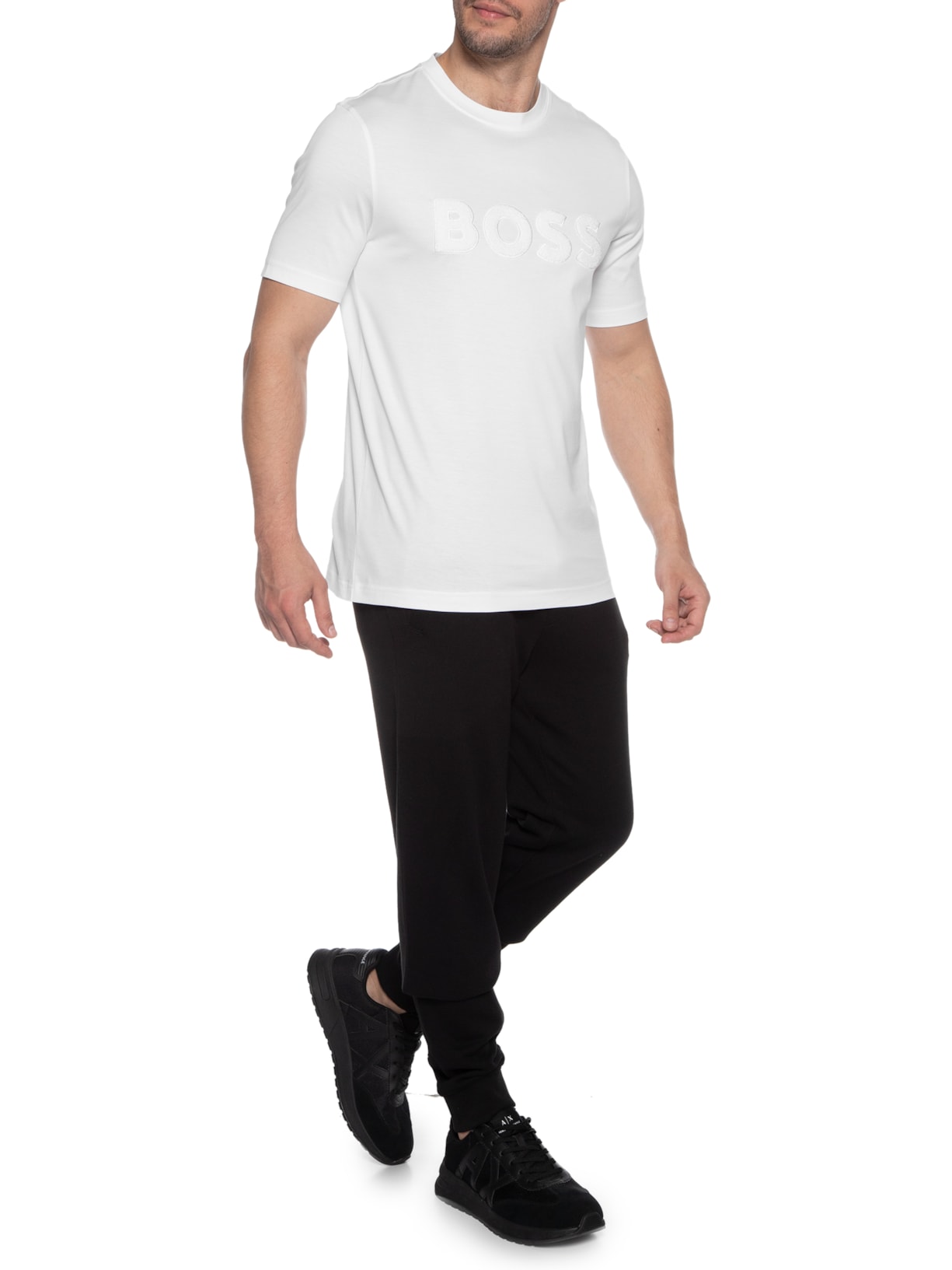 Camiseta Masculina Tiburt Off White Boss