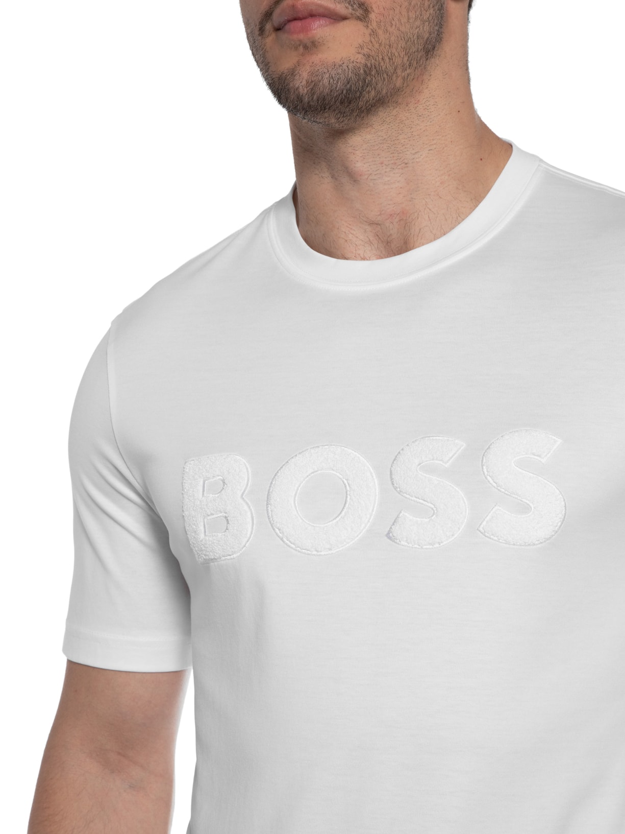 Camiseta Masculina Tiburt Off White Boss