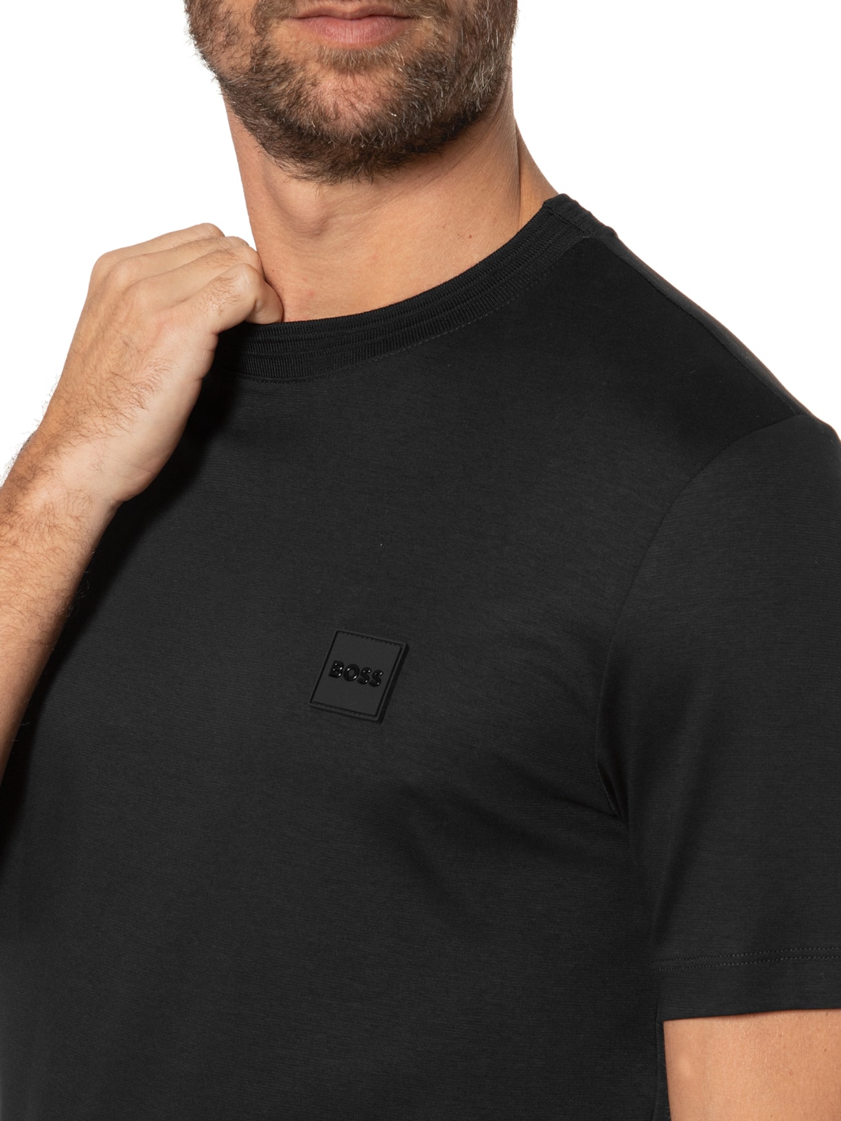 Camiseta Masculina Tiburt Preto Boss