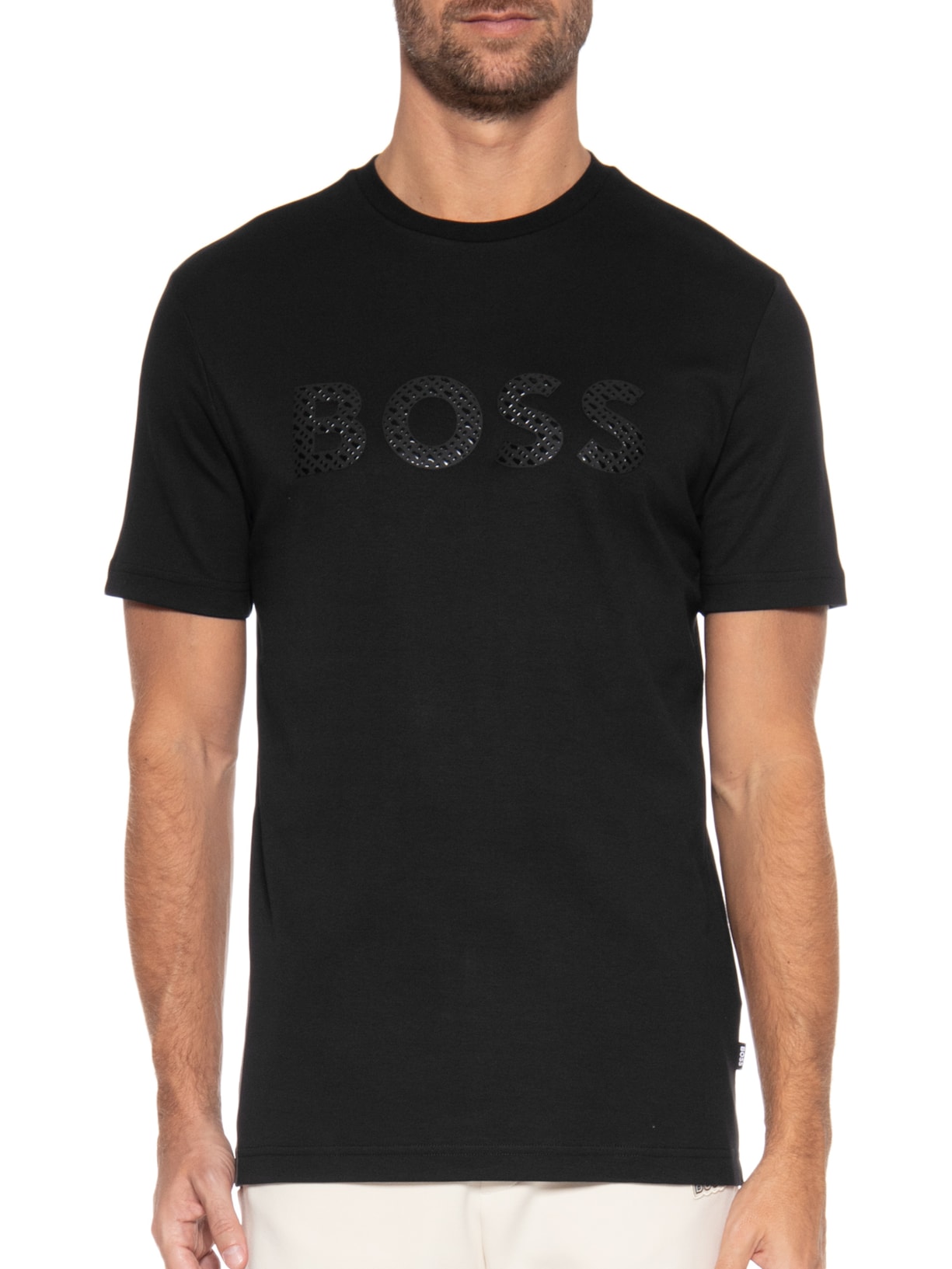 Camiseta Masculina Tiburt Preto Boss