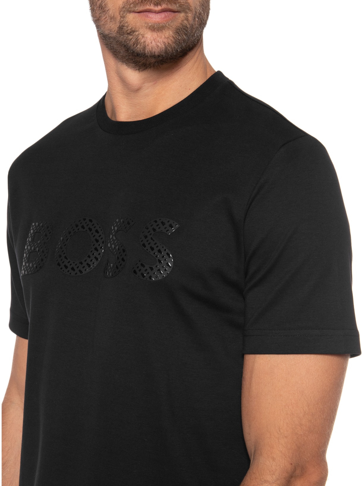 Camiseta Masculina Tiburt Preto Boss