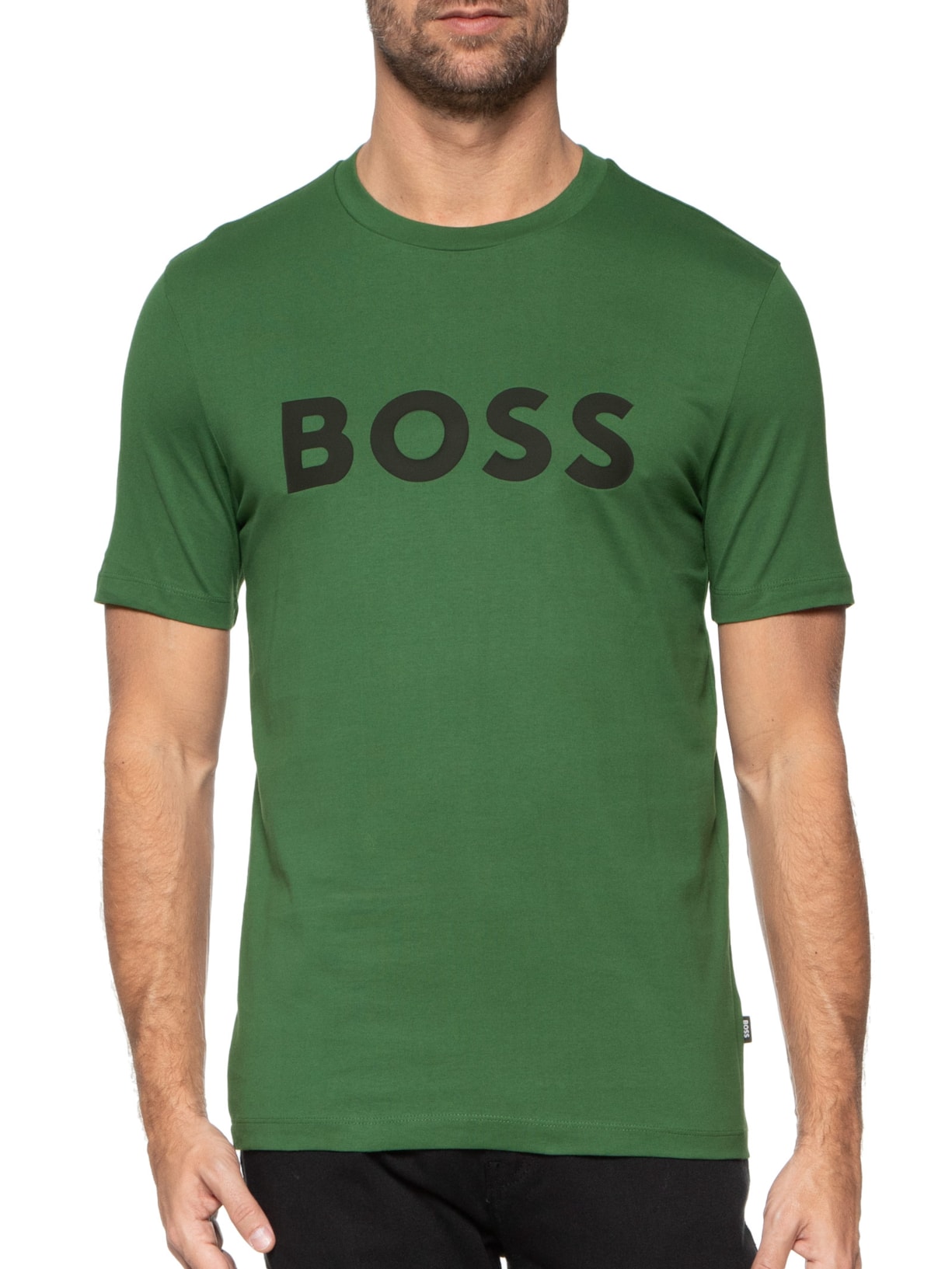 Camiseta Masculina Tiburt Verde Boss