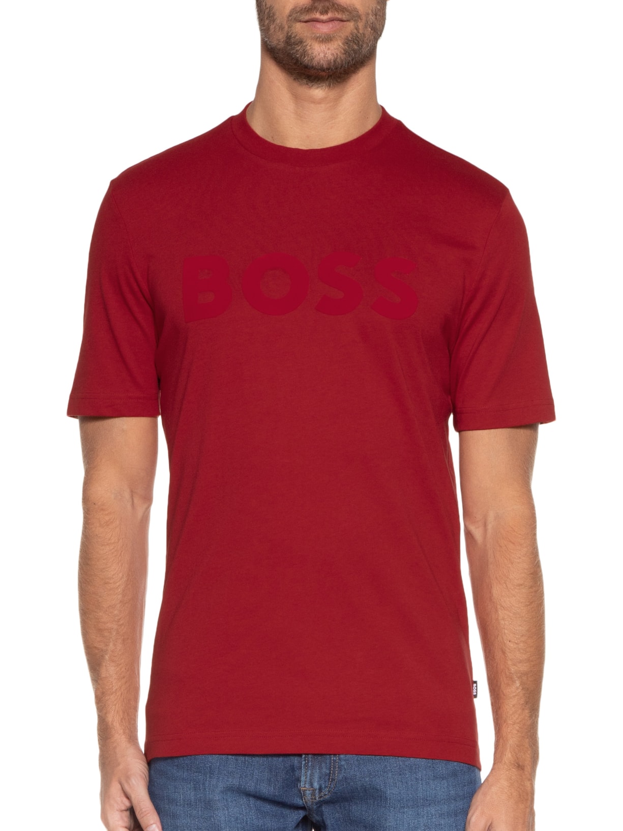 Camiseta Masculina Tiburt Vermelho Boss