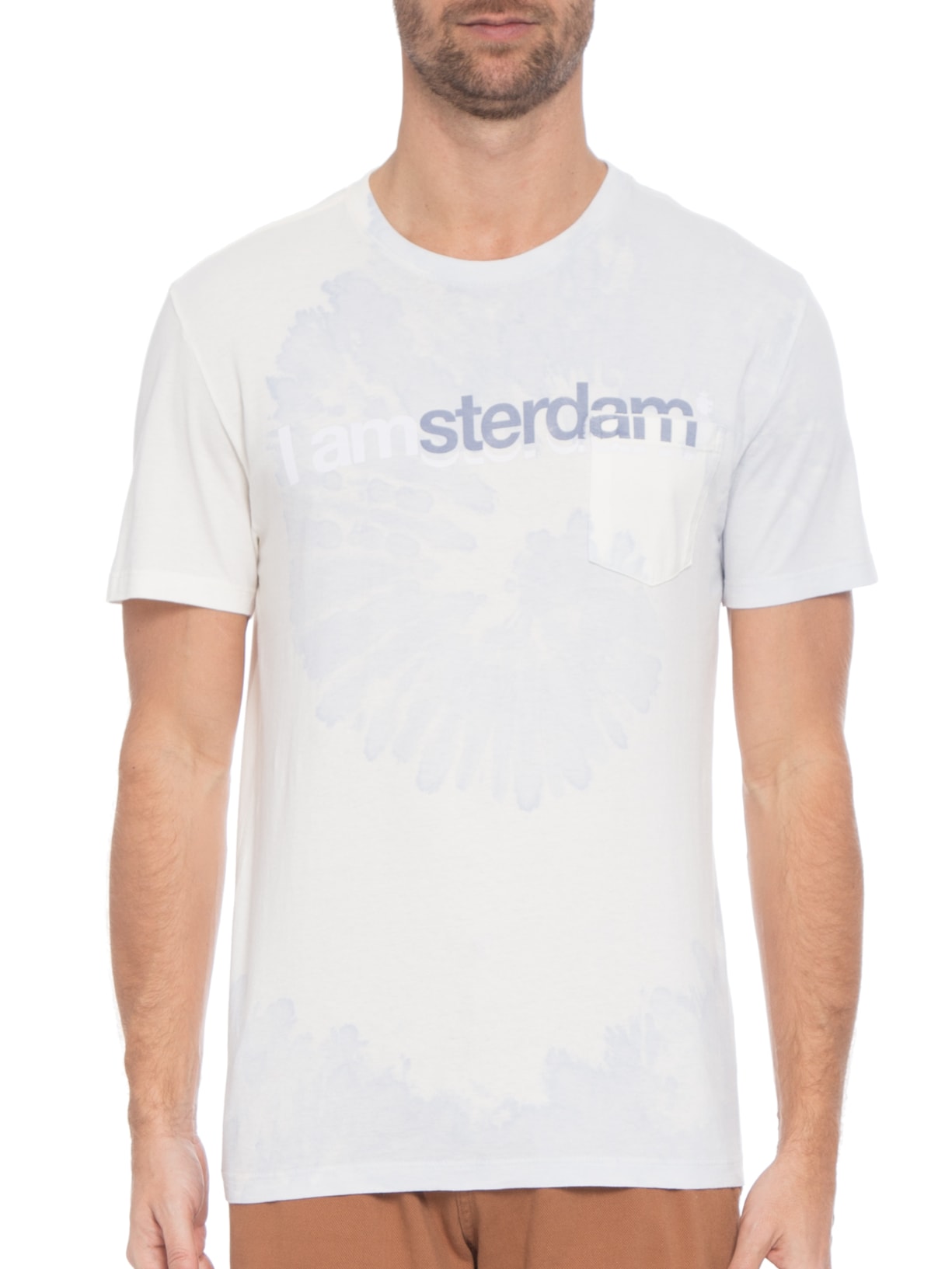 Camiseta Masculina Tie Dye Ams Azul Von Der Volke