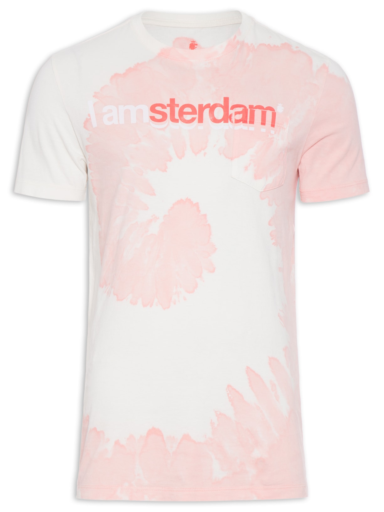 Camiseta Masculina Tie Dye Ams Rosa Von Der Volke
