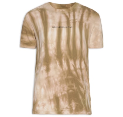Camiseta Masculina Tie Dye - Marrom