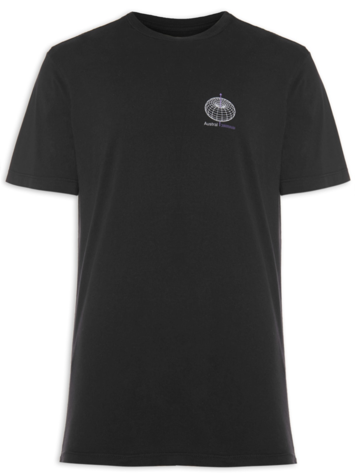 Camiseta Masculina Time - Preto