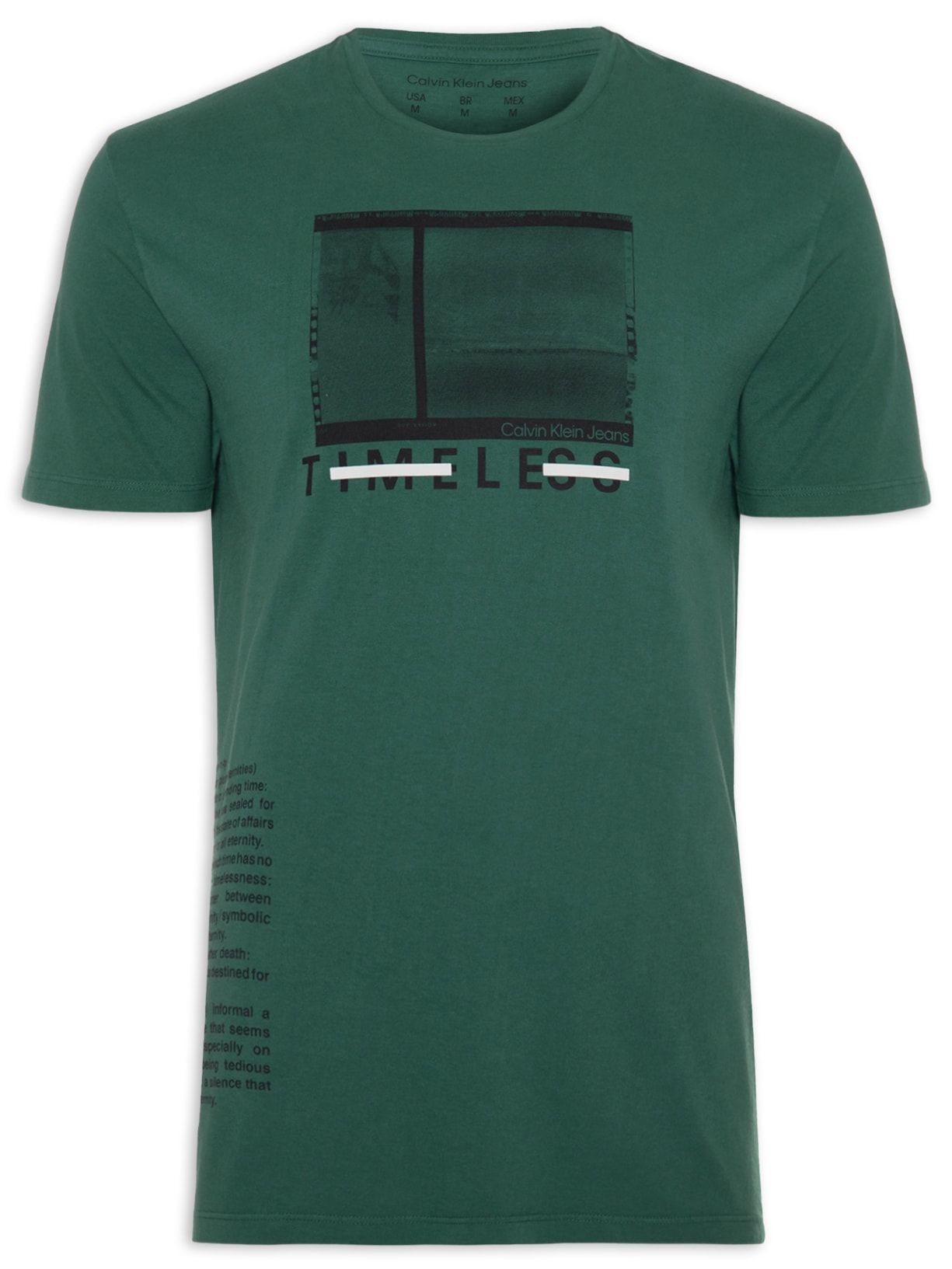 Camiseta Masculina Timeless - Verde