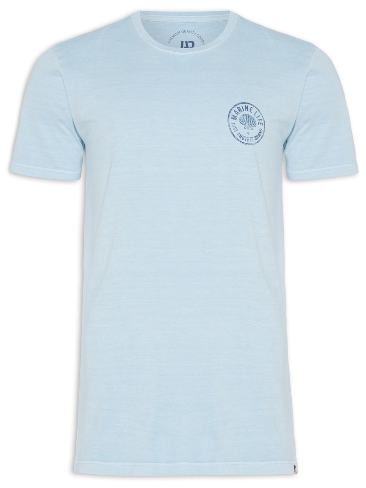 Camiseta Masculina Tinturada Marine Life - Azul