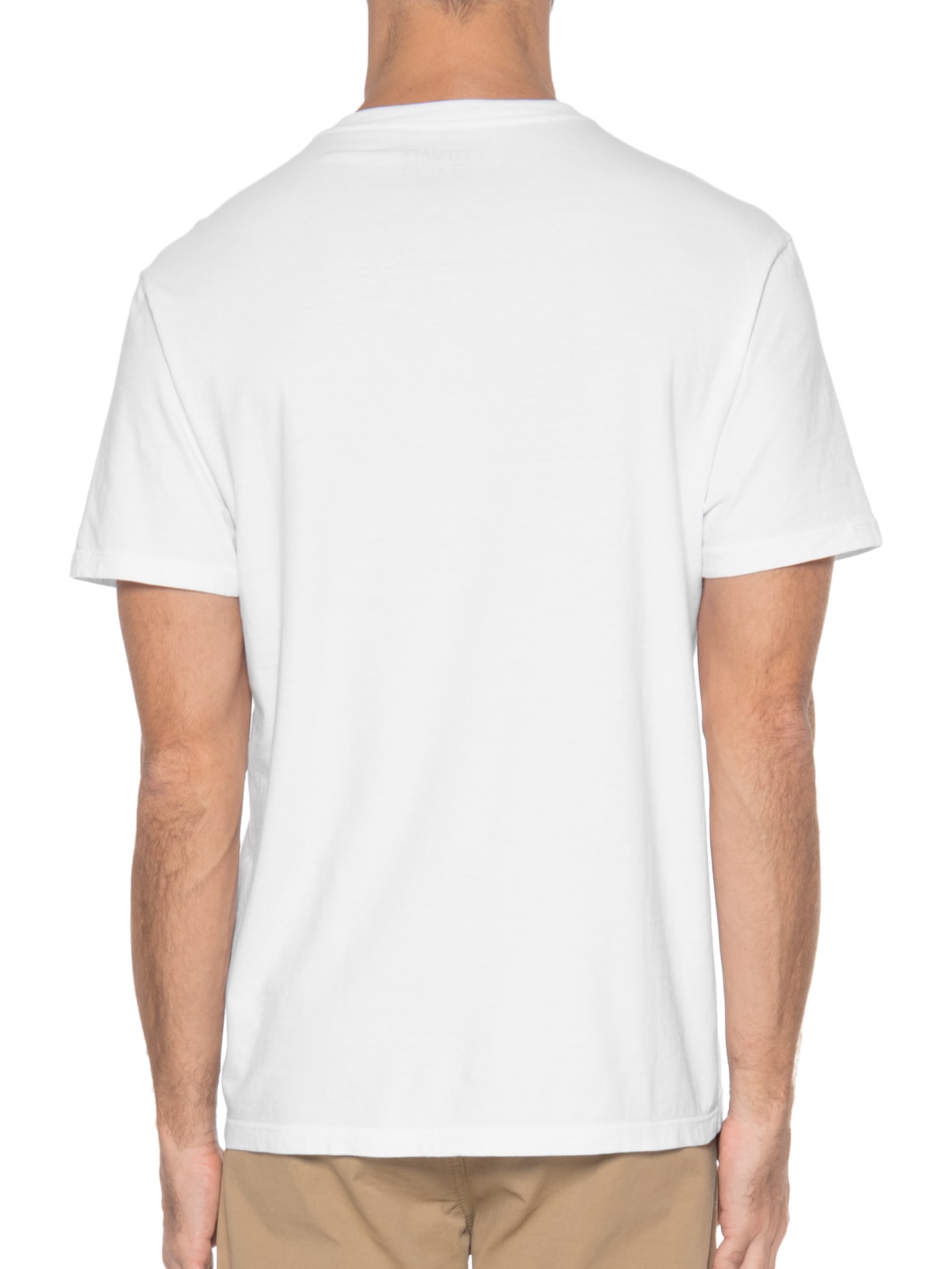 Camiseta Masculina Tjm Chest Logo Tee Branco Tommy Jeans