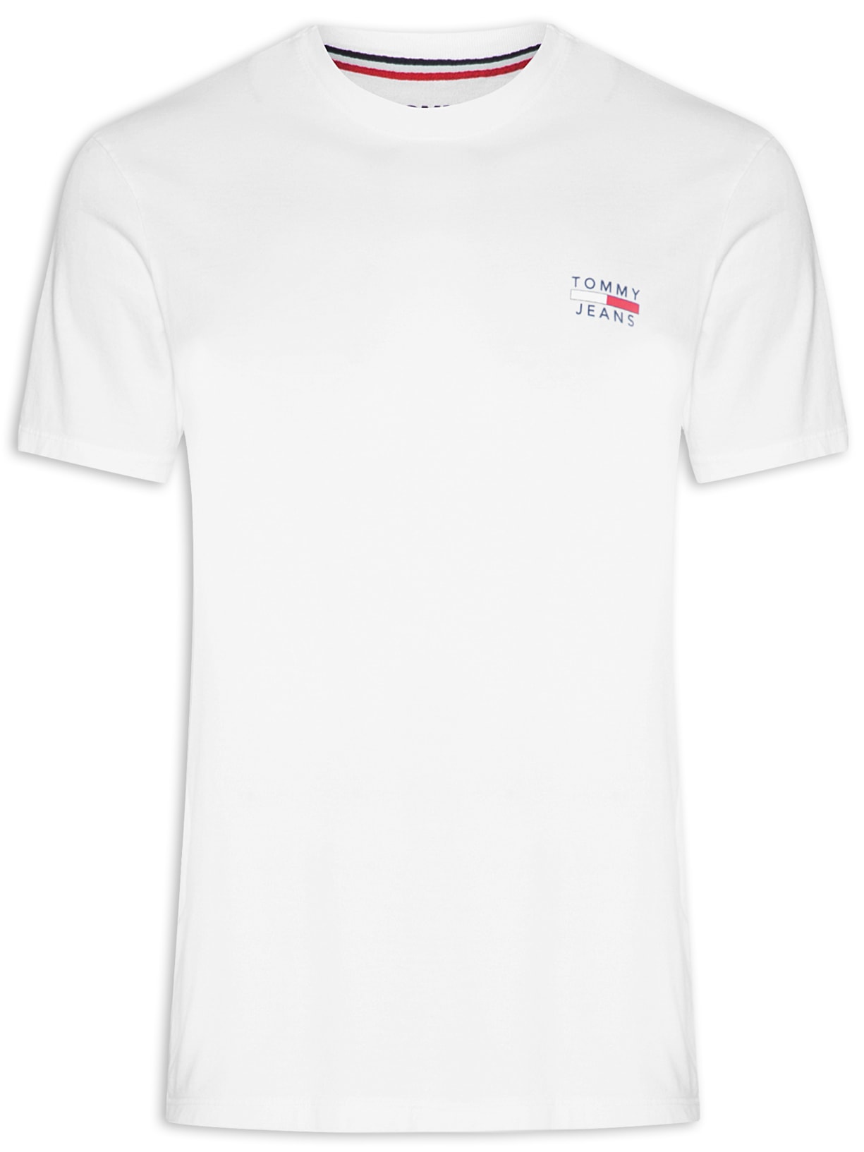 Camiseta Masculina Tjm Chest Logo Tee Branco Tommy Jeans