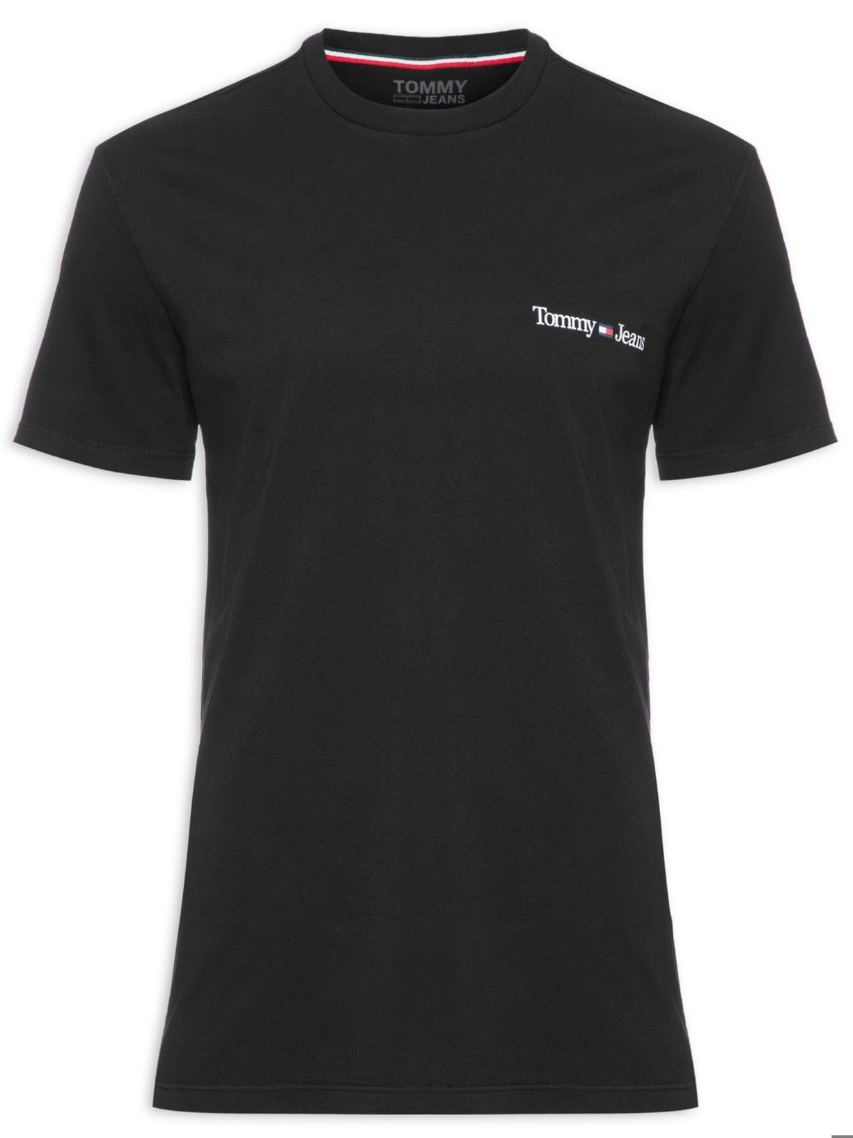 Camiseta Masculina Tjm Clsc Linear Chest - Preto