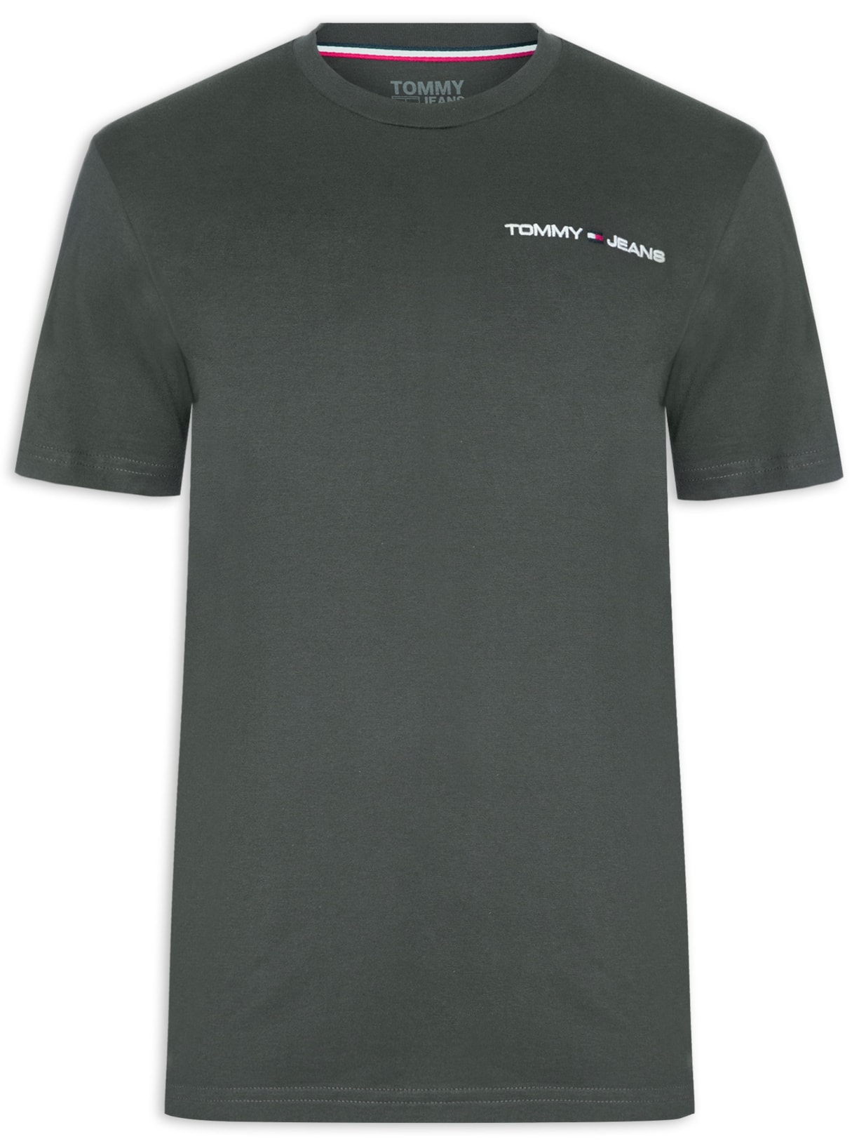 Camiseta Masculina TJM CLSC Linear Chest Tee - Cinza