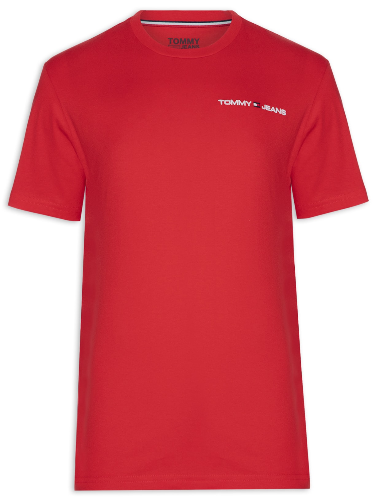 Camiseta Masculina TJM CLSC Linear Chest Tee - Vermelho