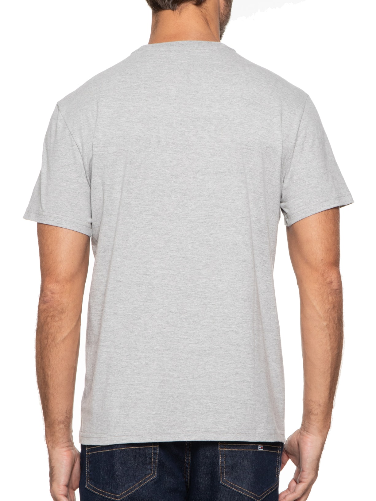 Camiseta Masculina Tjm Reg Modern Sport T Cinza Tommy Jeans
