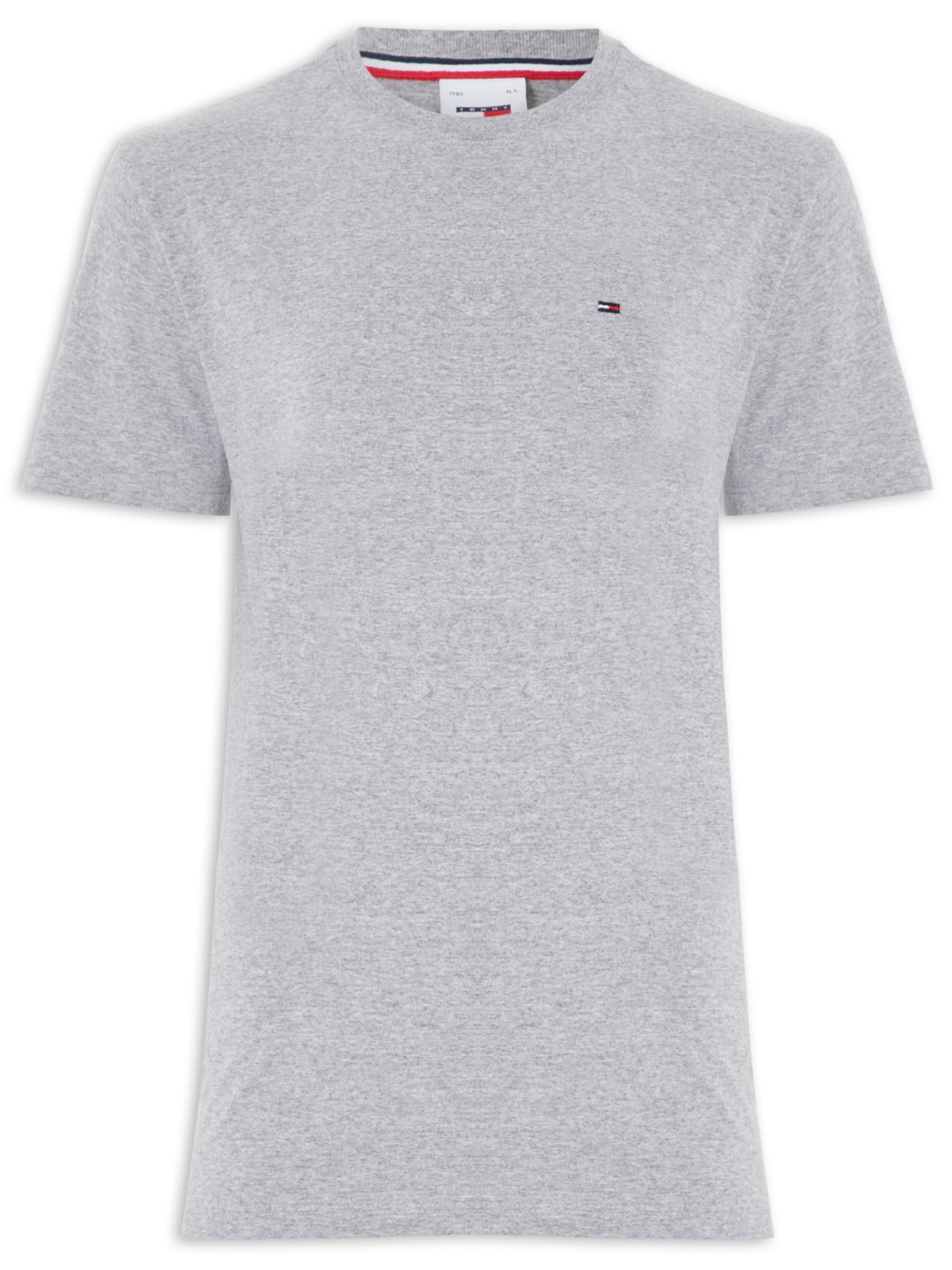 Camiseta Masculina Tjm Slim C Neck Tee Cinza Tommy Jeans