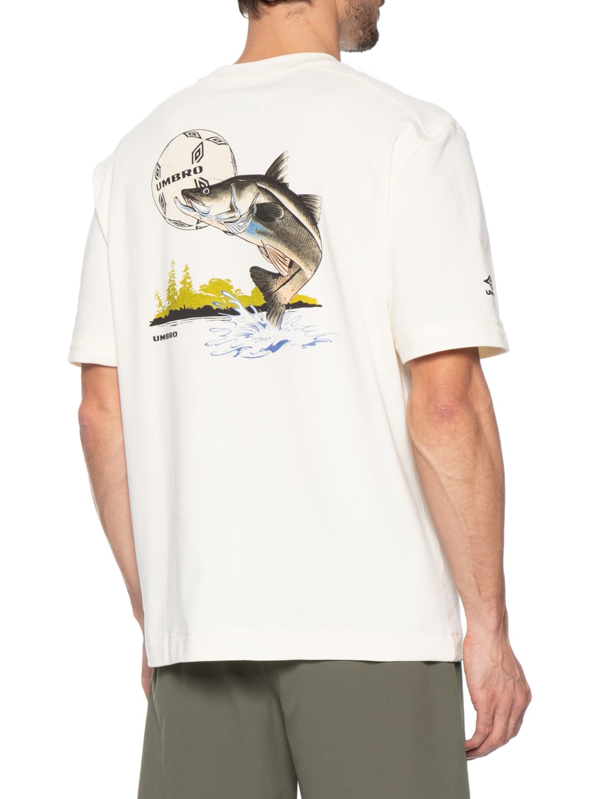 Camiseta Masculina TNP Boxy II Branco Umbro