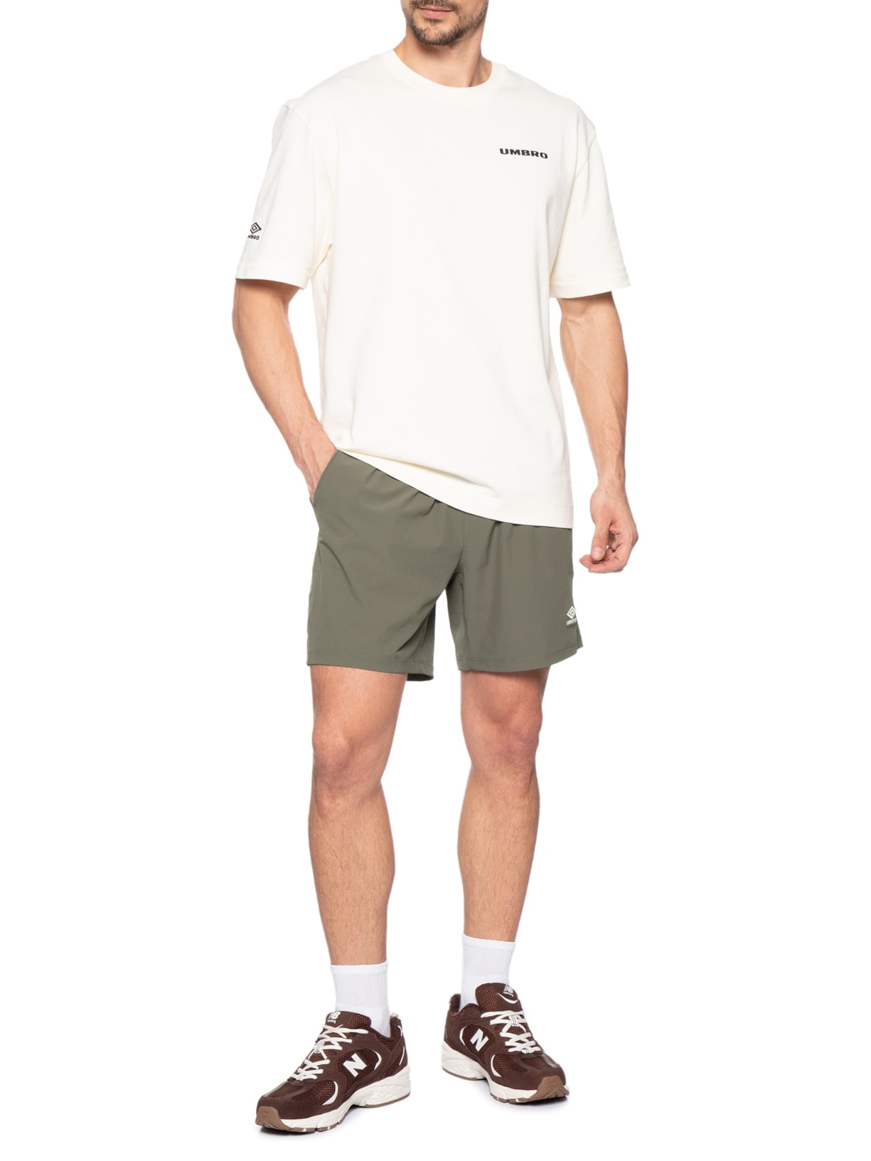 Camiseta Masculina TNP Boxy II Branco Umbro