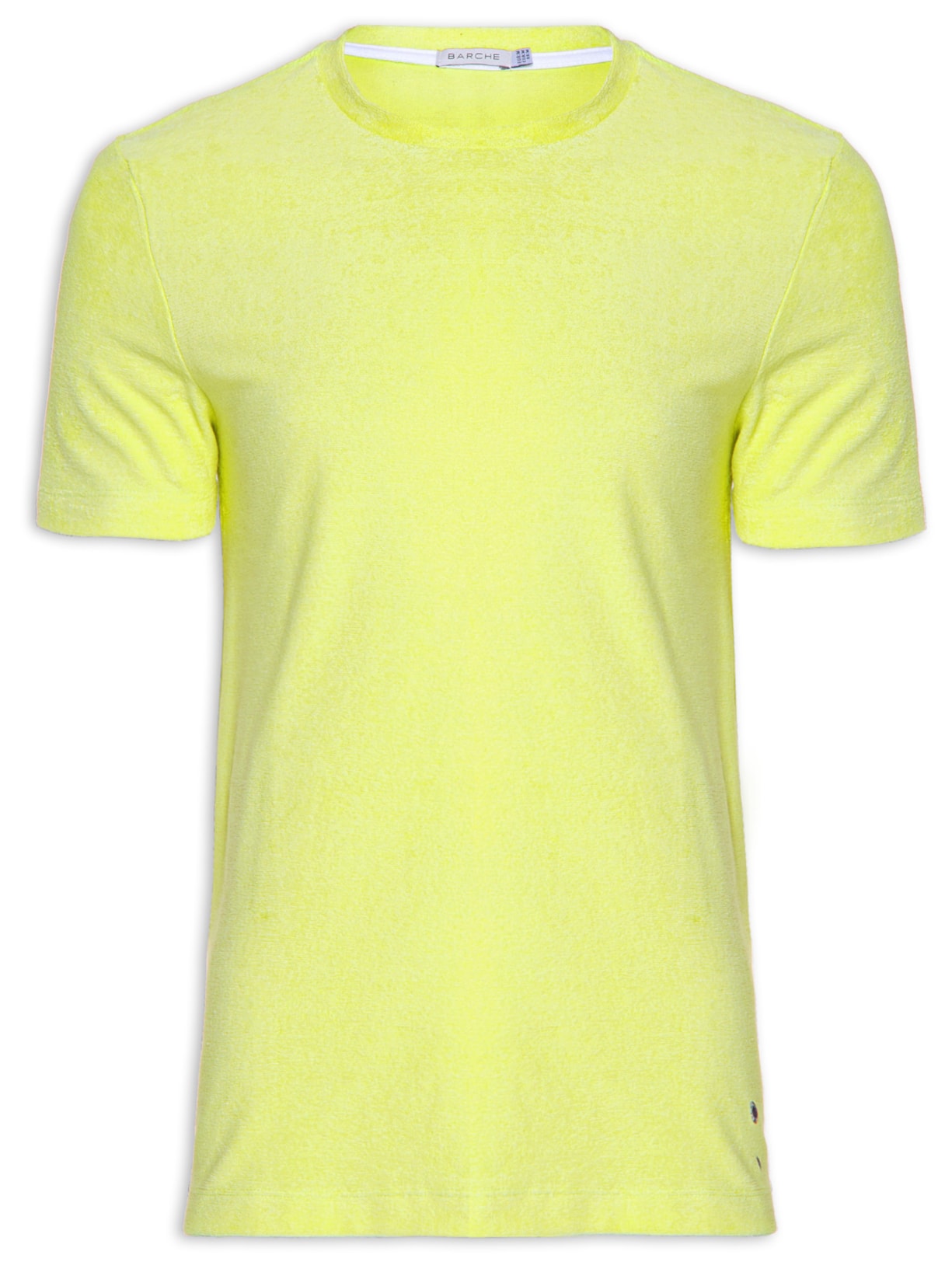 Camiseta Masculina Toalha - Amarelo