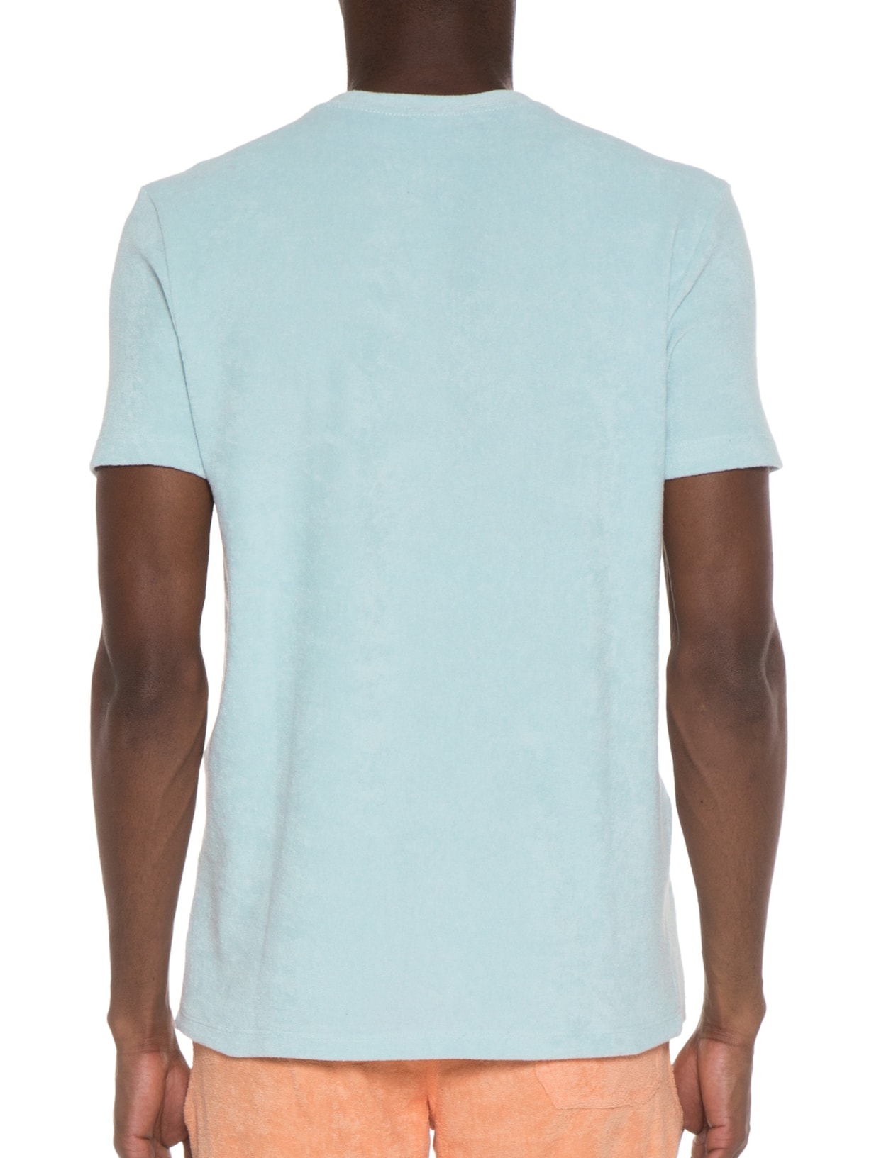 Camiseta Masculina Toalha Azul Barche