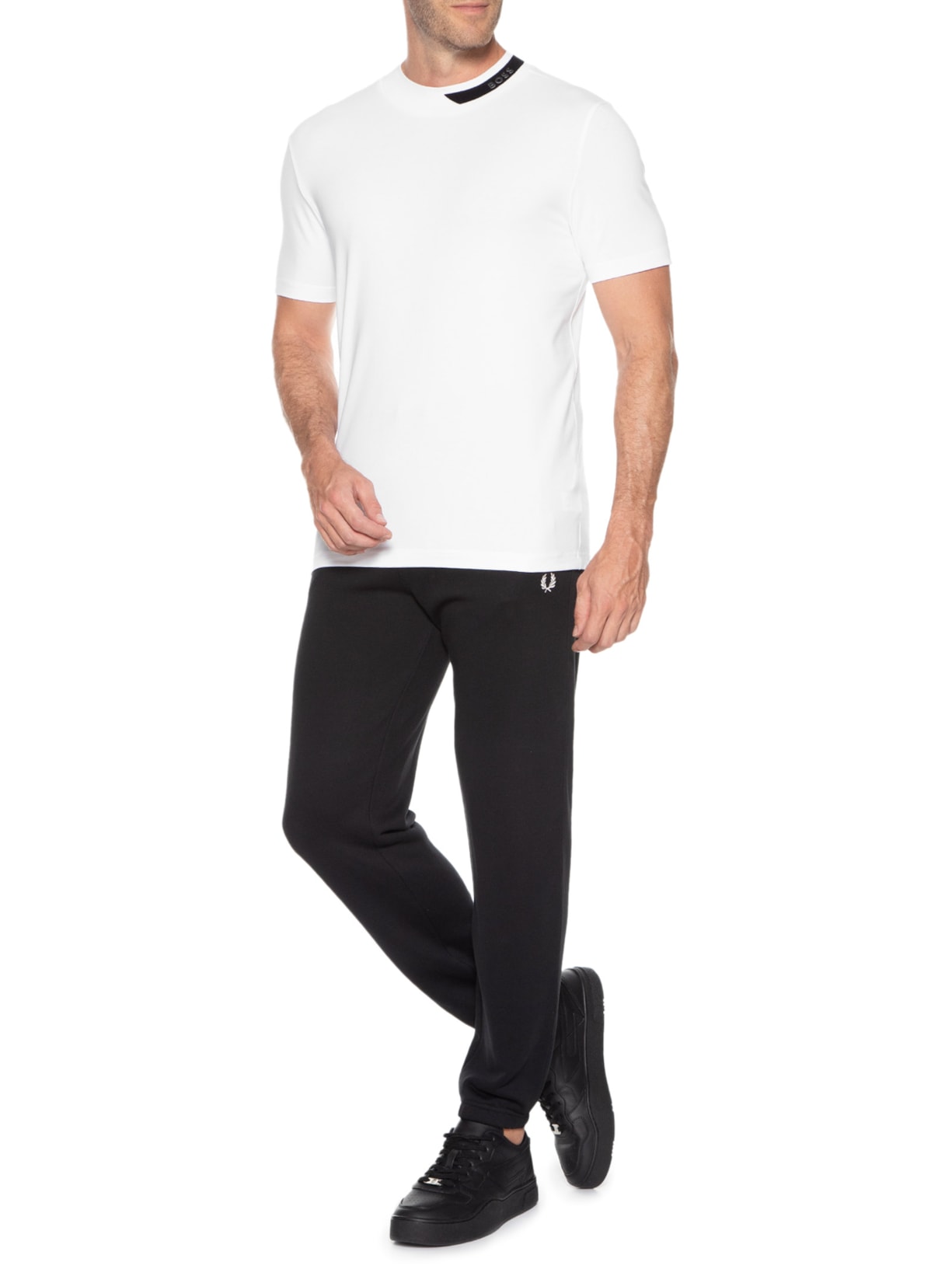Camiseta Masculina Tock Branco Boss