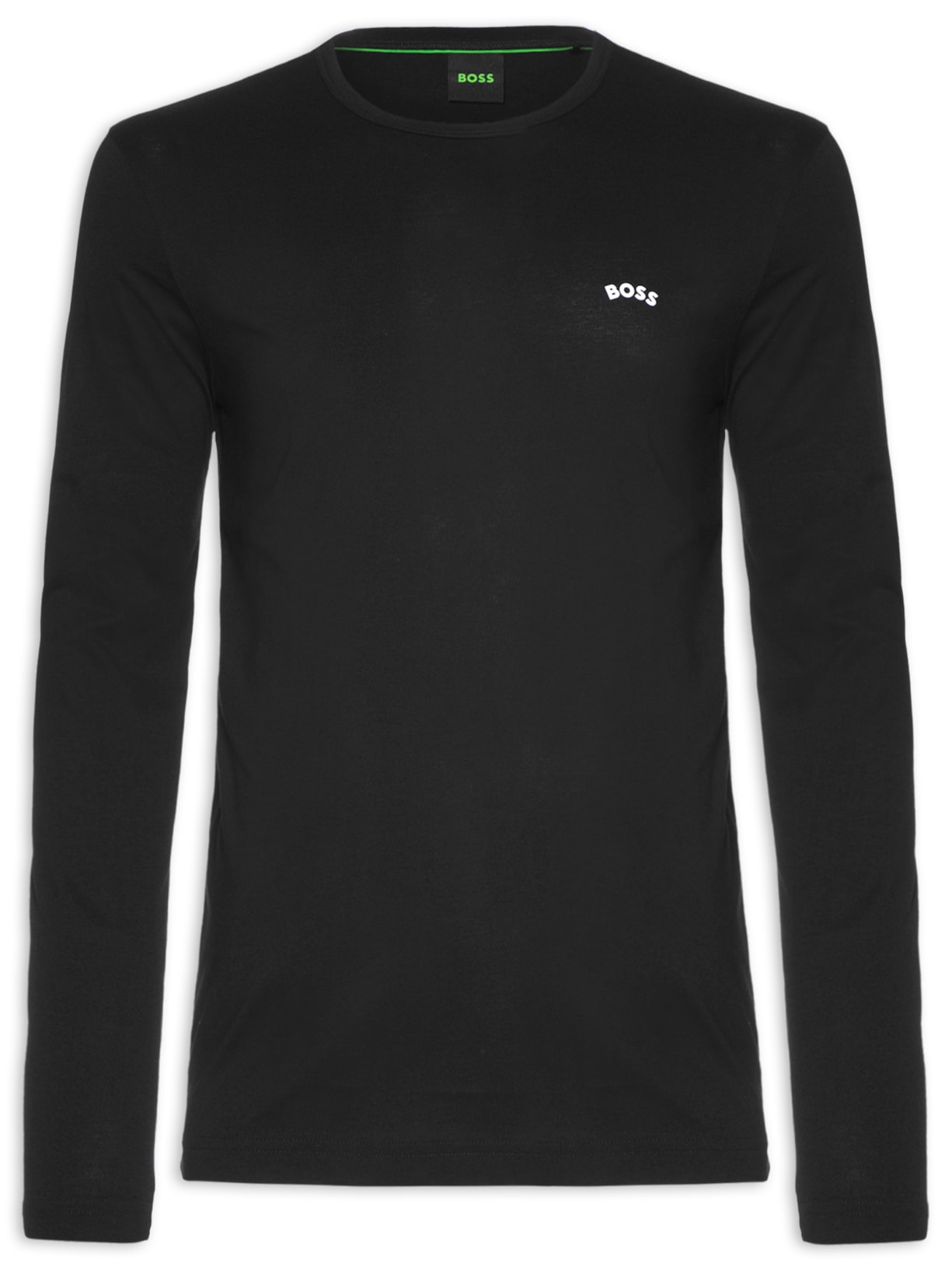 Camiseta Masculina Togn Curved Preto Boss