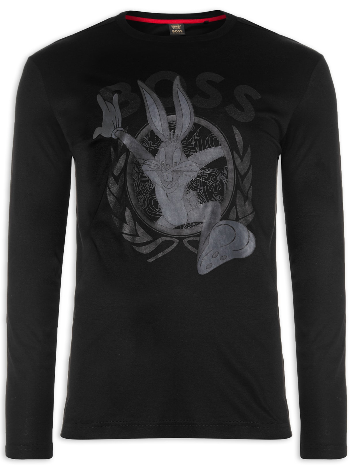 Camiseta Masculina Togn Lunar Preto Boss