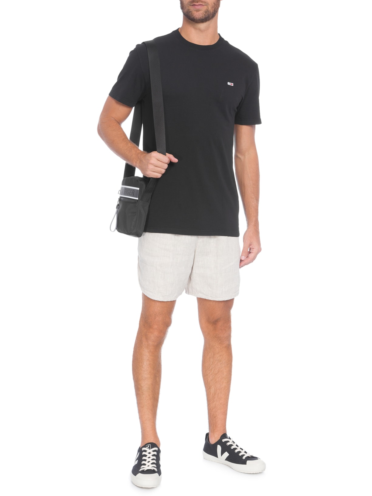 Camiseta Masculina Tommy Classics Preto Tommy Jeans