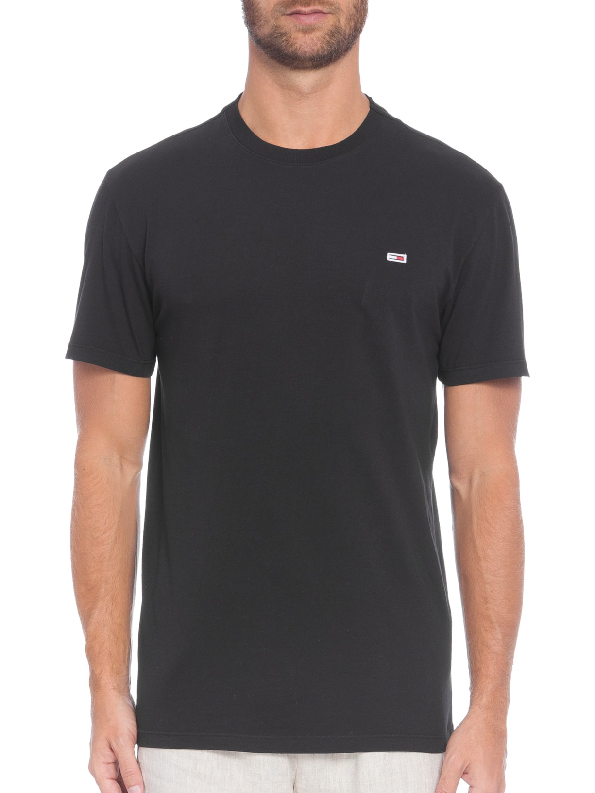 Camiseta Masculina Tommy Classics Preto Tommy Jeans