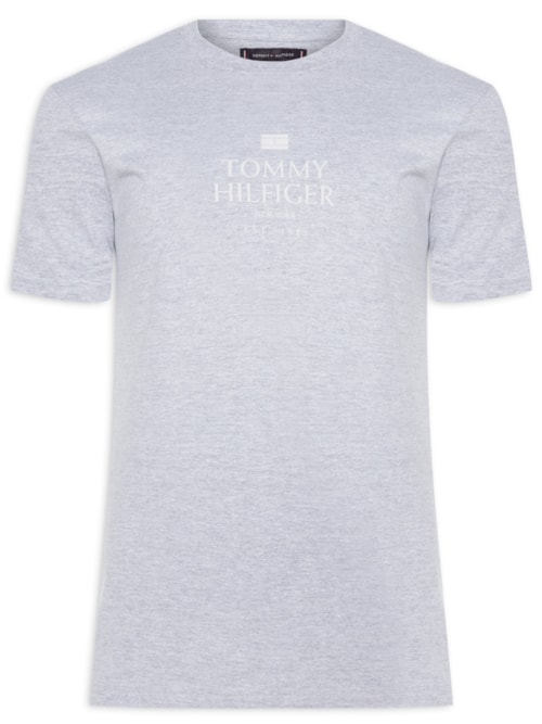 Camiseta Masculina Tonal - Cinza