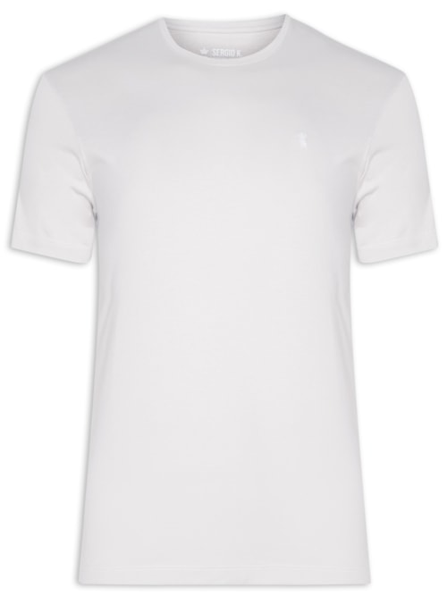 Camiseta Masculina Trader Jornal - Cinza