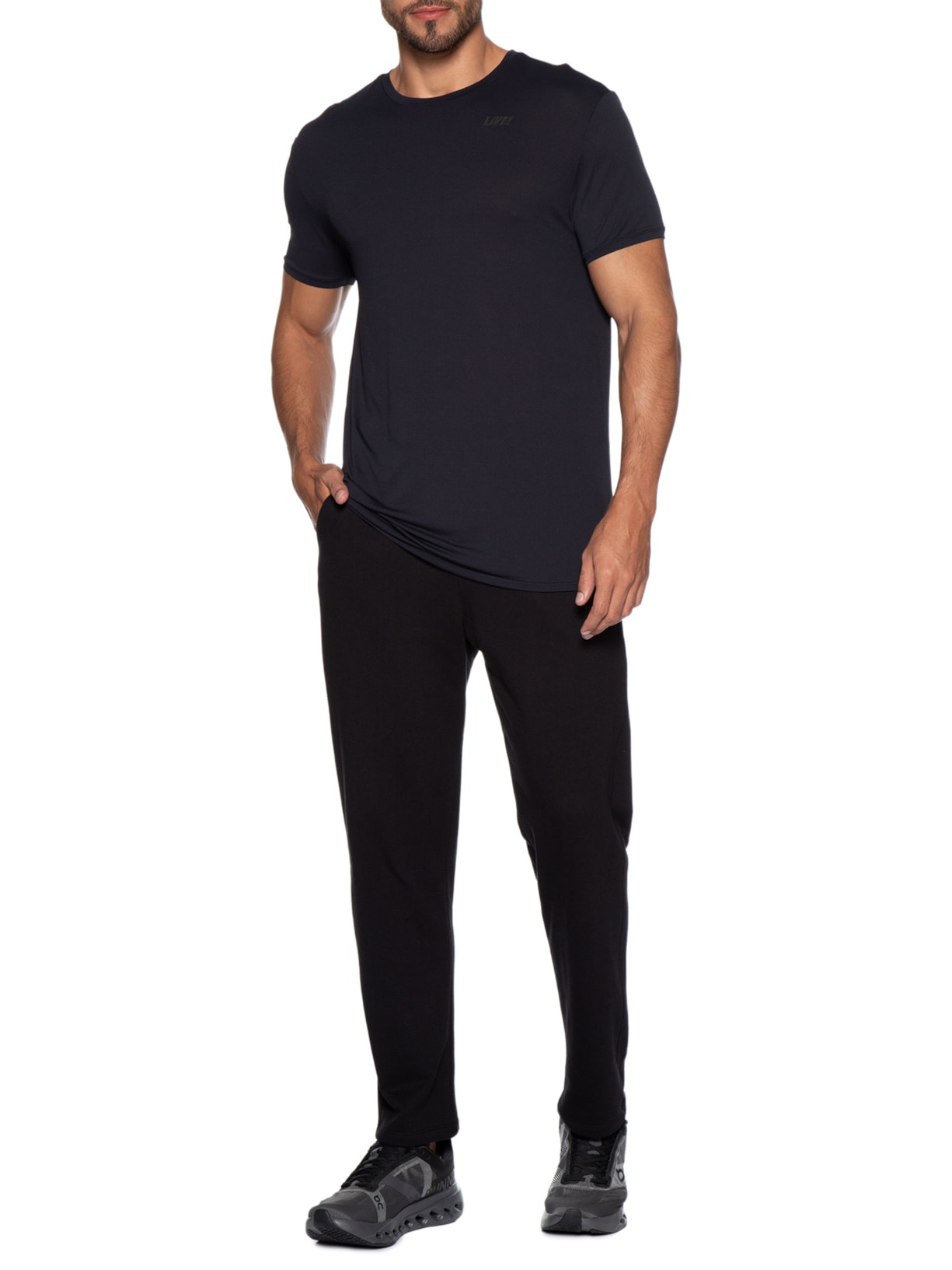 Camiseta Masculina Train Comfy Men Azul Live!