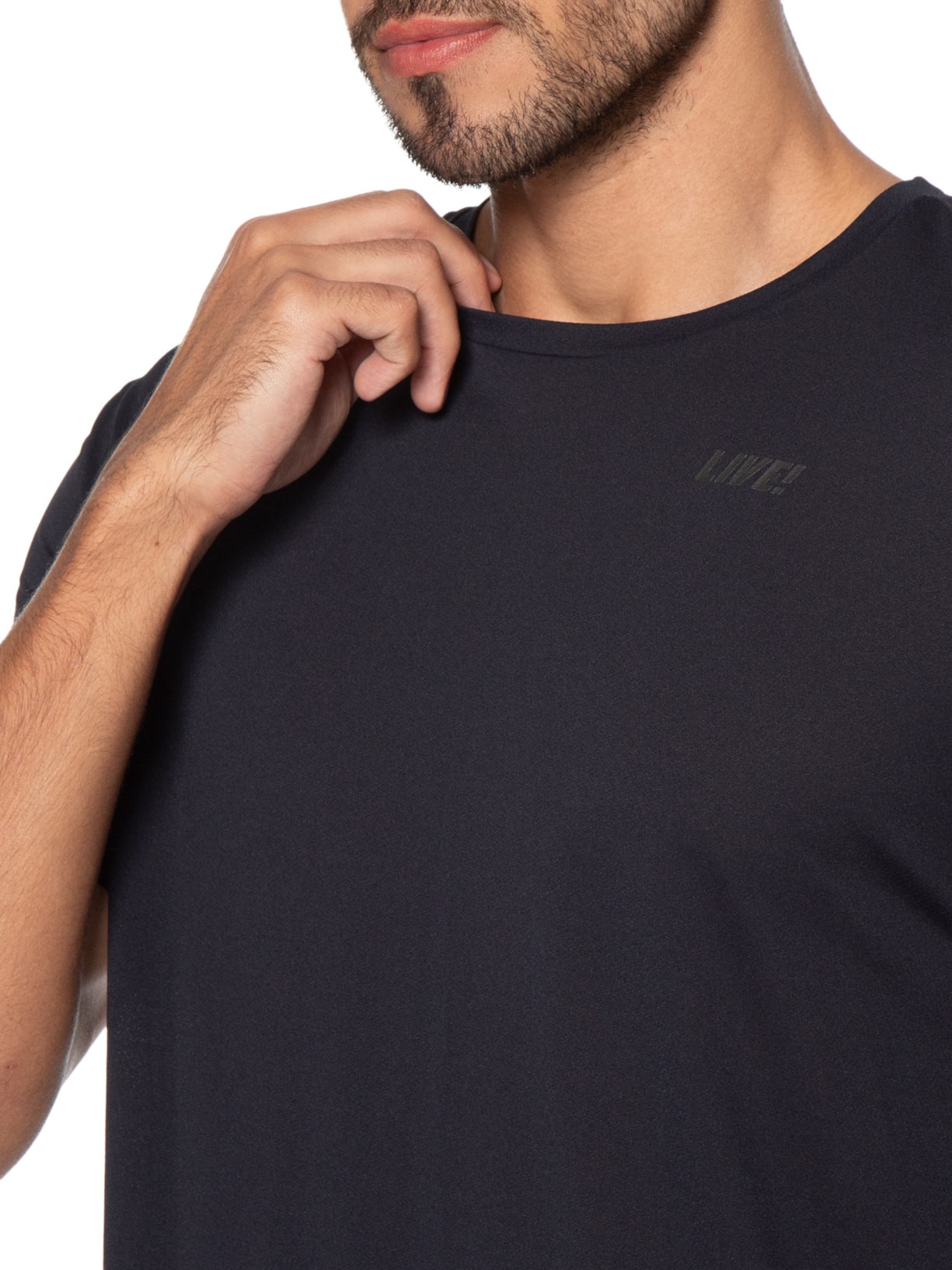 Camiseta Masculina Train Comfy Men Azul Live!