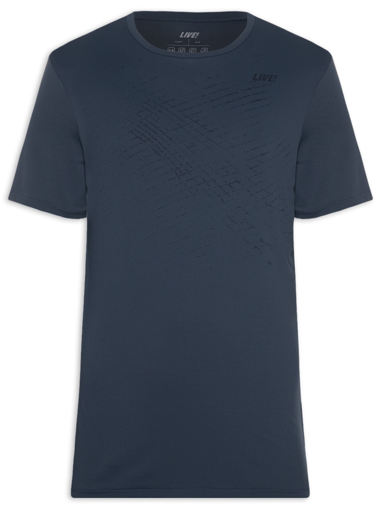 Camiseta Masculina Train Comfy Men - Azul