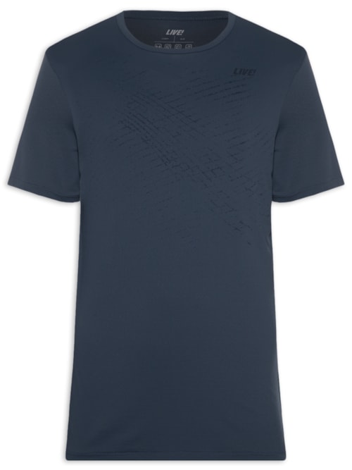 Camiseta Masculina Train Comfy Men - Azul