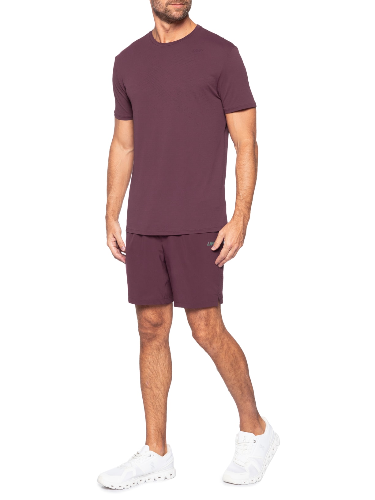 Camiseta Masculina Train Comfy – Vermelho Live!